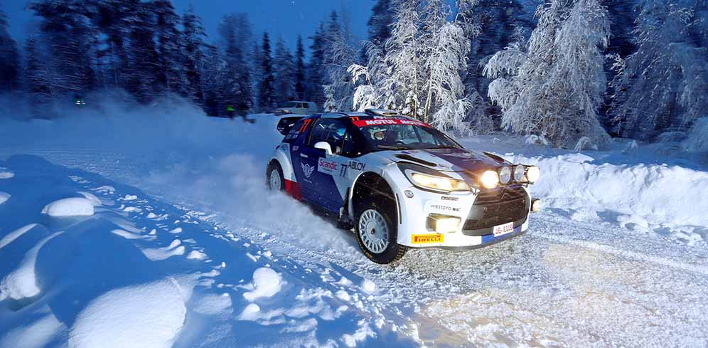 Bottas Tak Mampu Juara Di Arktik Lapland Rally